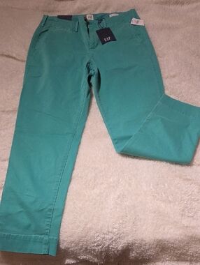 NWT Womens Gap Straight Ankle Khaki - Size6